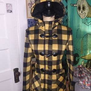 Fitted Pea Coat Style Jacket